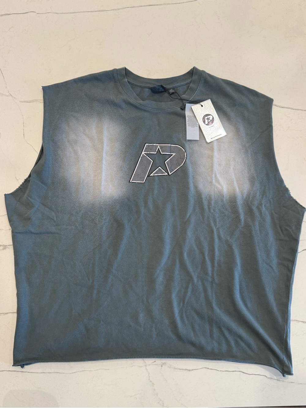 Boohooman Gunna Oversized Cropped Tank, Size 2XL, NWT